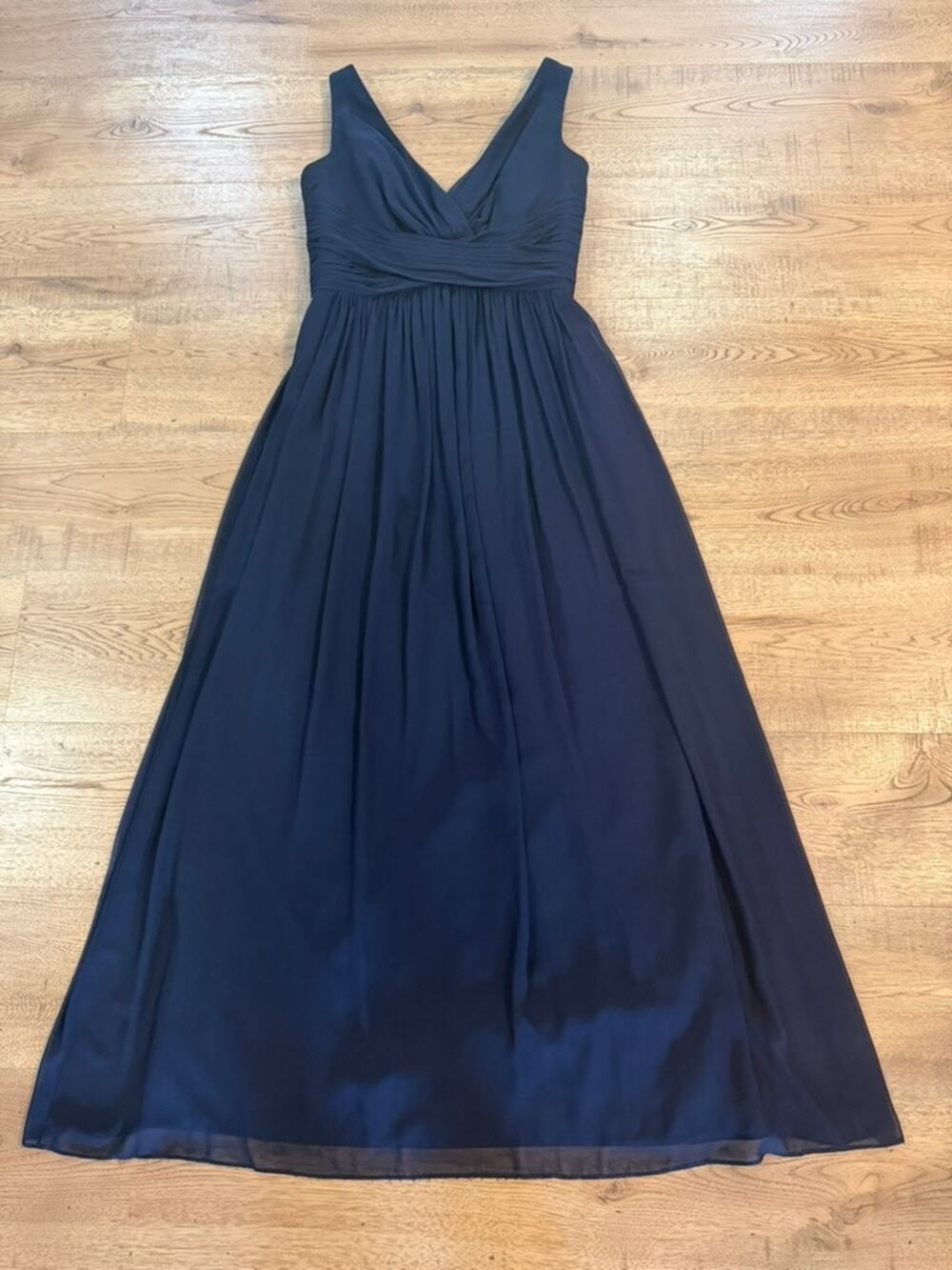 Jenny Packham Bridesmaid Dress JP1004 Navy Midnight-E31 Size 8